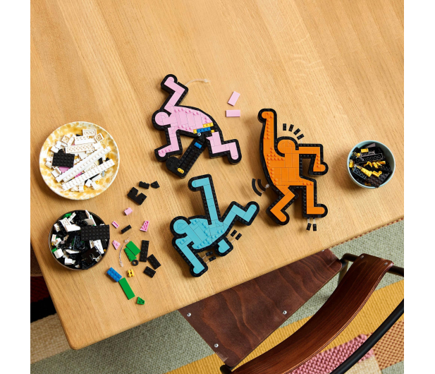 LEGO Art 31216 Keith Haring - tańczące postacie - 1335448 - zdjęcie 3